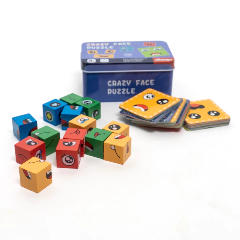 rompecabezas cubos Crazy face puzzcle - comprar online