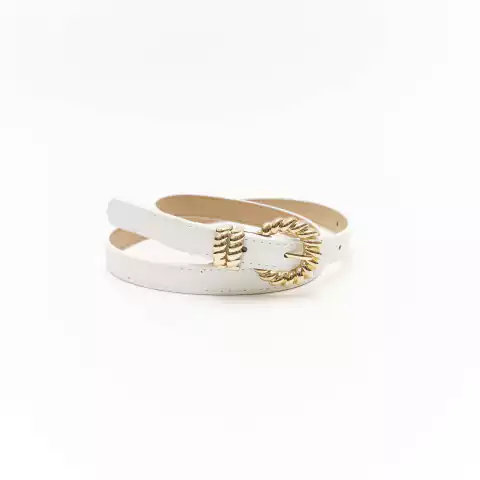 Cinturon hebilla dorada