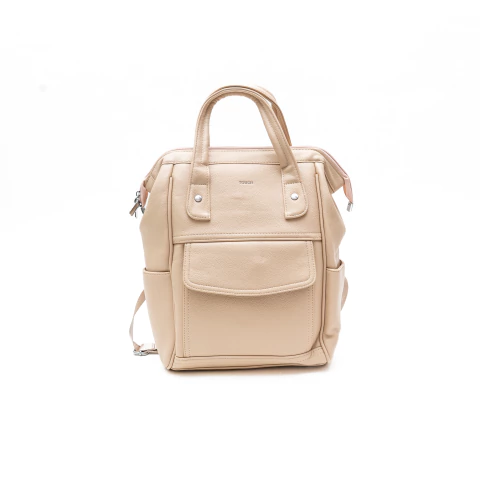 MOCHILA TOUCH BEIGE