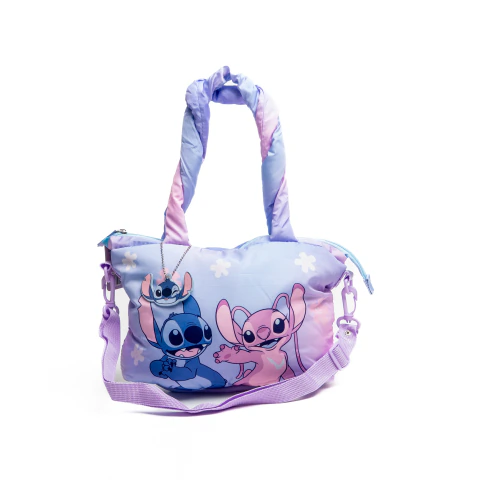 CARTERA STITCH LILA