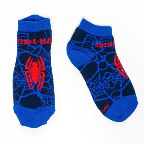 Medias soquete Spiderman - Azul