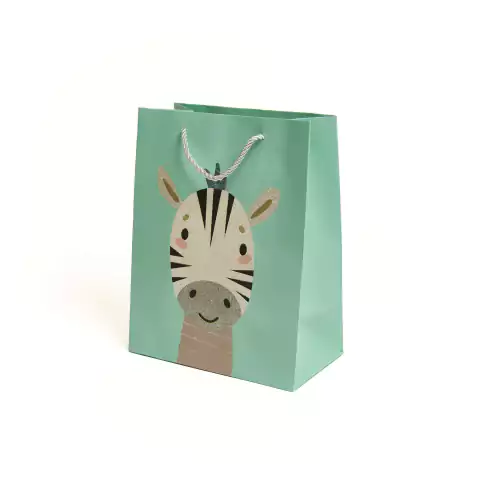 Bolsa de regalo cebra