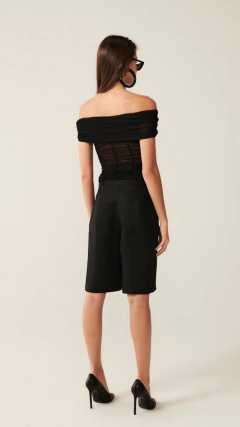 Blusa Jasmin Preta - Zene Boutique