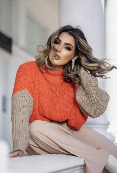 Blusa Itala Laranja na internet