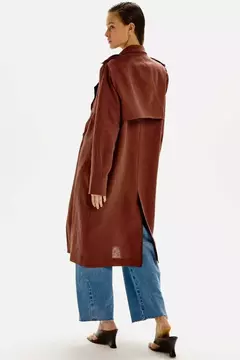 CASACO ANGÉLICA MARROM - loja online