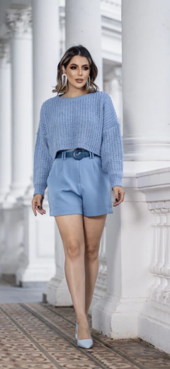 Blusa Londres Azul - Zene Boutique