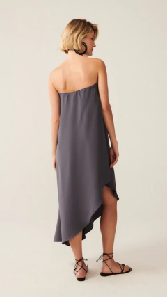 Vestido Luciana Cinza na internet