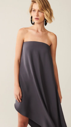 Vestido Luciana Cinza - comprar online