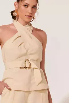 Blusa Andriele Bege - comprar online