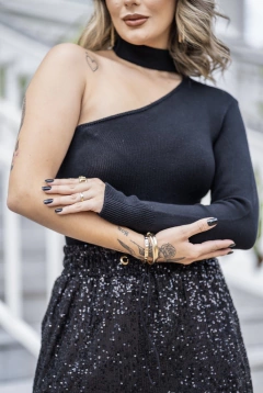 Blusa Alessandra Preta - comprar online