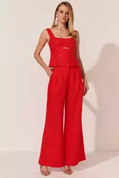 Calça Lizzie Vermelho