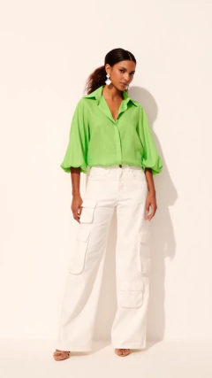 Camisa Celia Verde - comprar online