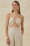 Top Claudia Bege Vanila