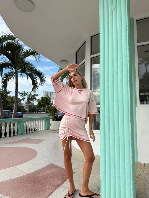 FALDA EMMA PINK - comprar online