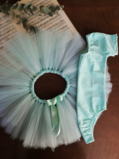 Malla con mangas cortas para Nena - Impulso Danza