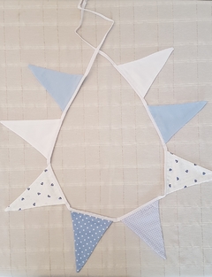 Banderin Decorativo Celeste