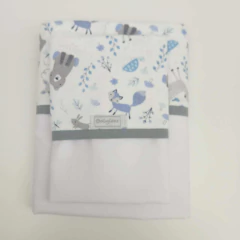 Sabana Colecho Osito Gris - comprar online