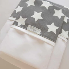Sabana Cuna Evolutiva 1ra Etapa Estrella blanca fondo gris en internet