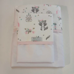 Sabana Cuna Evolutiva 1ra Etapa Zorrito con llamador - comprar online