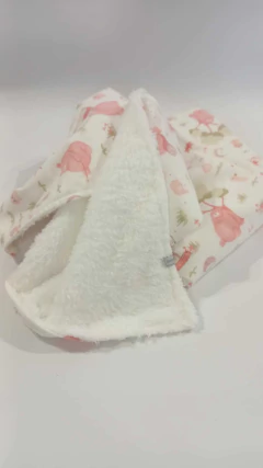 Manta oso con arboles rosa dior - Babyfant