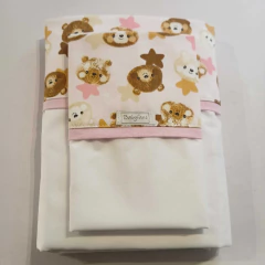 Sabana Practicuna Caritas Fondo Rosa - comprar online