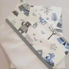 Sabana Cuna Evolutiva 1ra Etapa Tipi Azul - Babyfant