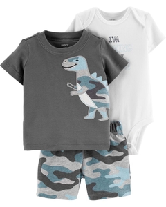 Set 3 piezas Body, Remera y Short