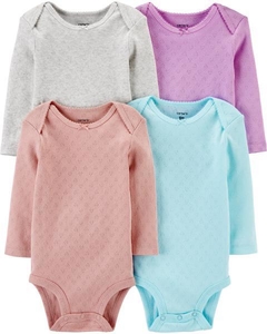 Carter's Pack 4 Bodys