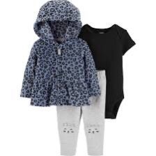 Set 3 Prendas, Body, Campera y Pantalon
