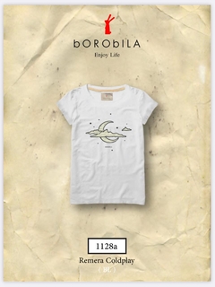 REMERA COLDPLAY * BOROBILA*