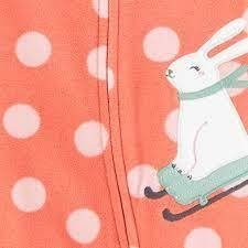 Carter´s Osito-Pijama Micropolar Cierre Conejo - comprar online
