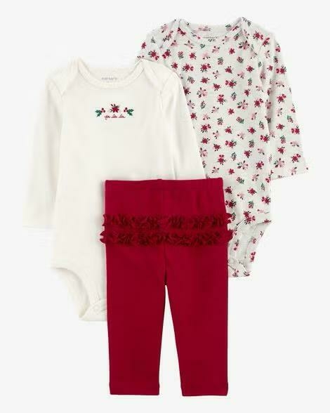 Carter´s Set 3 Piezas Body manga larga Body manga corta y Pantalon - (copia) - comprar online