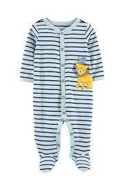 Carter's Osito-Pijama Algodón Broches León