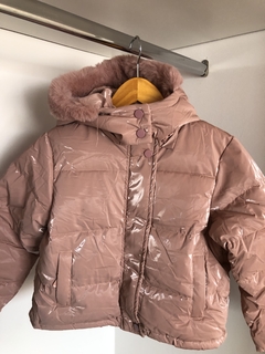 Campera Engomada Importada con Polar - comprar online