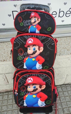 Mochila Escuela Importada + Lunchera+cartuchera - comprar online