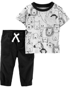 Carter´s set 2 Piezas Cargo Remera