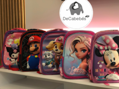 Mochila Jardin Reforzada Relieve 3 D Importadas - DeCabebes