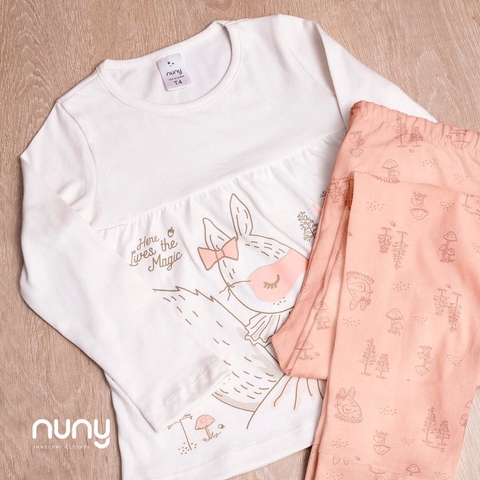 PIJAMA DE INVIERNO NENA MANGA LARGA