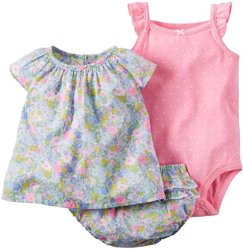SET DE3 PIEZAS BODY /REMERA MAS SHORT