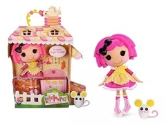 Muñeca Lalaloopsy c/Mascota Crumbs
