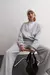 Hoodie V gris GR - comprar online