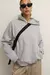 Hoodie oversize rústico GR gris
