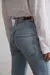 Jean semi Oxford celeste - comprar online