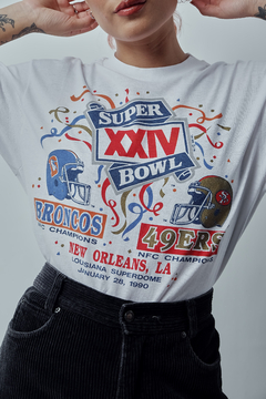 Imagem do Camiseta Comemorativa Super Bowl 1989 Vintage Hanes