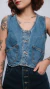 COLETE JEANS VINTAGE - Brechó Cherry