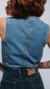 Imagem do COLETE JEANS VINTAGE