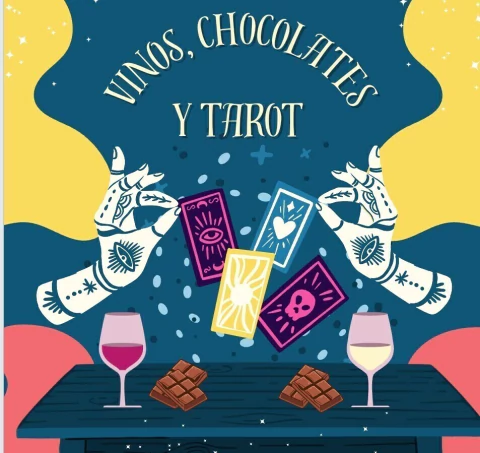 CATA PRIVADA VINOS, CHOCOS y TAROT | A DOMICILIO