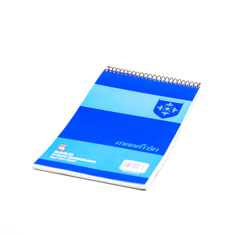 BLOCK MARATON A5 80 HOJAS CUADRICULADO ESPIRAL