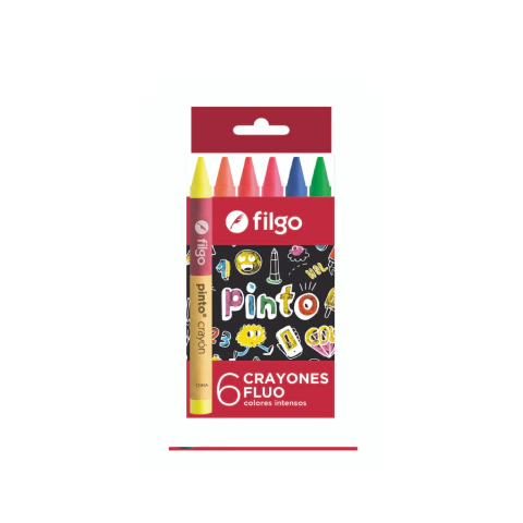 CRAYONES FILGO x6 FLUO