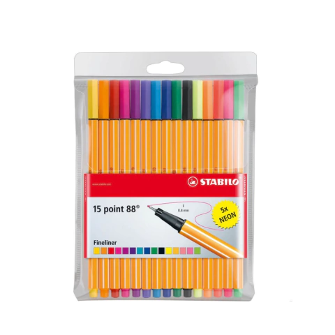 MICROFIBRA STABILO 12+3